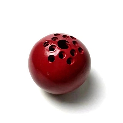 Темно-Красный Миниатюрные украшения из смоляного шара вазы, аксессуары для домашнего кукольного домика с микро-ландшафтом, притворяясь опорными украшениями, темно-красный, 60 мм