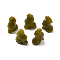 Southern Jade Украшения из натурального южного нефрита, товары для украшения дома, волк, 38~40x25~29x16~26 мм