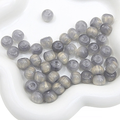 Гейнсборо 10 бусины из смолы, рондель, светло-серые, 11x8 мм, отверстие : 1.5 мм