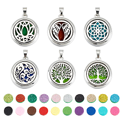 Платина Набор для самостоятельного изготовления подвески-медальона из сплава, в комплект входили подвески в виде латунных клеток, войлочные подушечки для духов, платина