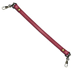 (123L) Белый крем непрозрачный блеск Удлинительные цепочки для сумок из искусственной кожи, с антикварными бронзовыми железными крючками и цепочкой для бордюров, огнеупорный кирпич, 35x0.5 см