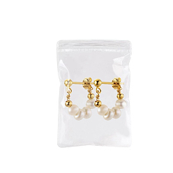 Прозрачный Пвх почтовый замок сумки, сумки для хранения ювелирных изделий, прямоугольные, прозрачные, 7x5x0.026 см