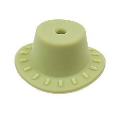 Темный Хаки Силиконовые фокусные шарики, цилиндр, Темный хаки, 13x26 мм