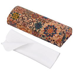 Цветок Чехлы для очков из искусственной кожи, солнцезащитные очки для очков, цветок, 157x59.5x34 мм