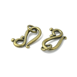 Antique Bronze Tibetan Style Toggle Clasp, Zinc Alloy Toggle Clasp, Lead Free, Cadmium Free and Nickel Free, Antique Bronze, Hook: 12x20.5mm, Eye: 7.5mm, Hole: 5mm