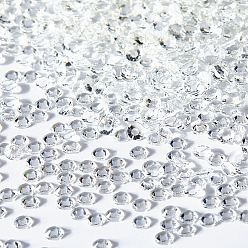 Прозрачный 55кабошоны из смолы, ногтей декоративные аксессуары, полукруглый, прозрачные, 3.5x1.3 мм, 5000 шт / 55 г