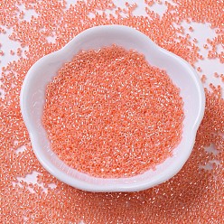 (DB0235) Salmon Ceylon MIYUKI Delica Beads, Cylinder, Japanese Seed Beads, 11/0, (DB0235) Salmon Ceylon, 1.3x1.6mm, Hole: 0.8mm, about 20000pcs/bag, 100g/bag